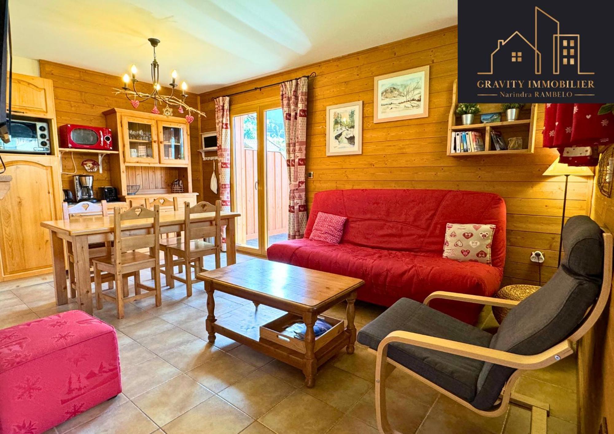Chalet Duplex Mont-Saxonnex "Le Jarbay " Exterior photo