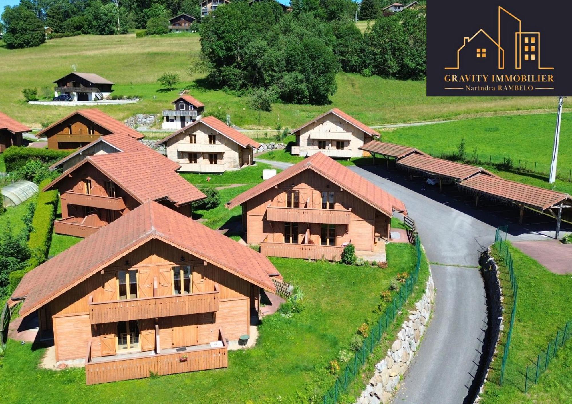 Chalet Duplex Mont-Saxonnex "Le Jarbay " Exterior photo