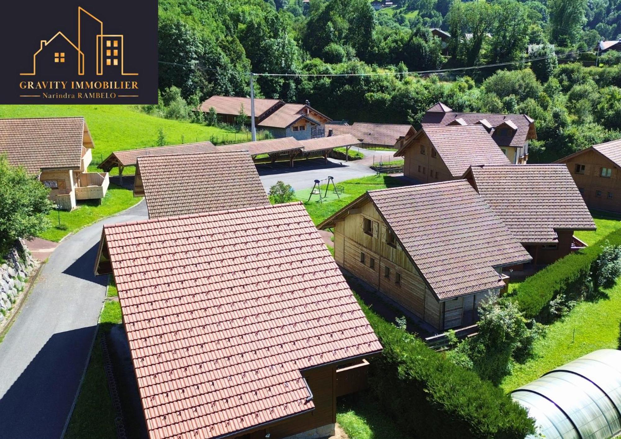 Chalet Duplex Mont-Saxonnex "Le Jarbay " Exterior photo